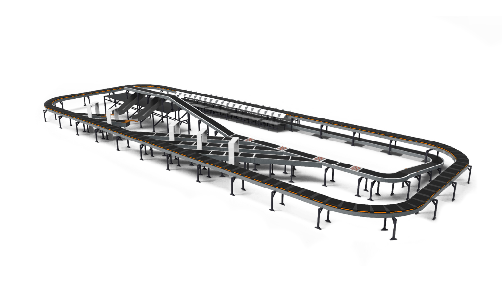 Crossbelt Sorter Horizontal