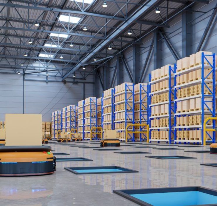 widely-used-parcel-sorting-robot-system-using-amr-agv-with-tilt-tray3d-rendering-1024×576